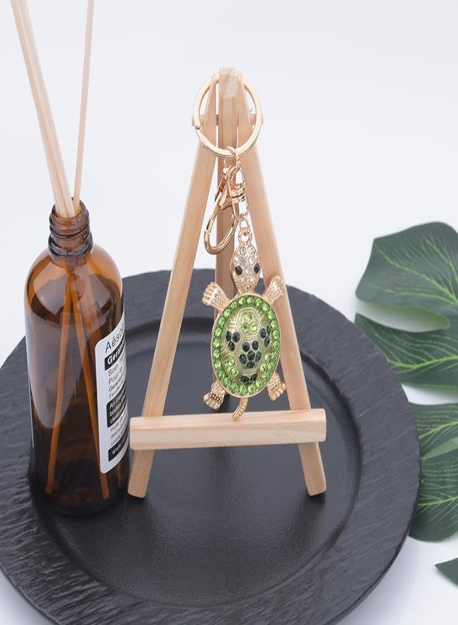 Borhmty Sea Turtle Keychain Accessories for Women Crystal Turtle Charm Birthday Gifts for Women Mom Daughter Lucky Gifts for Women Girls Friends Travel Turtle Keychain for Women Purse Charms for Handbags - Image 3
